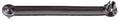1/4"x2-3/4" Black Nylon Harness Strap Strap, Long For Hole In Metal