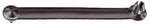 1/4"x2-3/4" Black Nylon Harness Strap Strap, Long For Hole In Metal