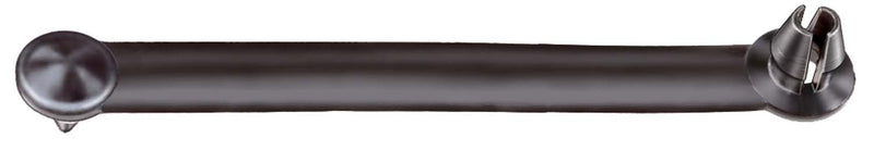 1/4"x2-3/4" Black Nylon Harness Strap Strap, Long For Hole In Metal