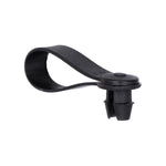 1/4"x2-3/4" Black Nylon Harness Strap Strap, Long For Hole In Metal