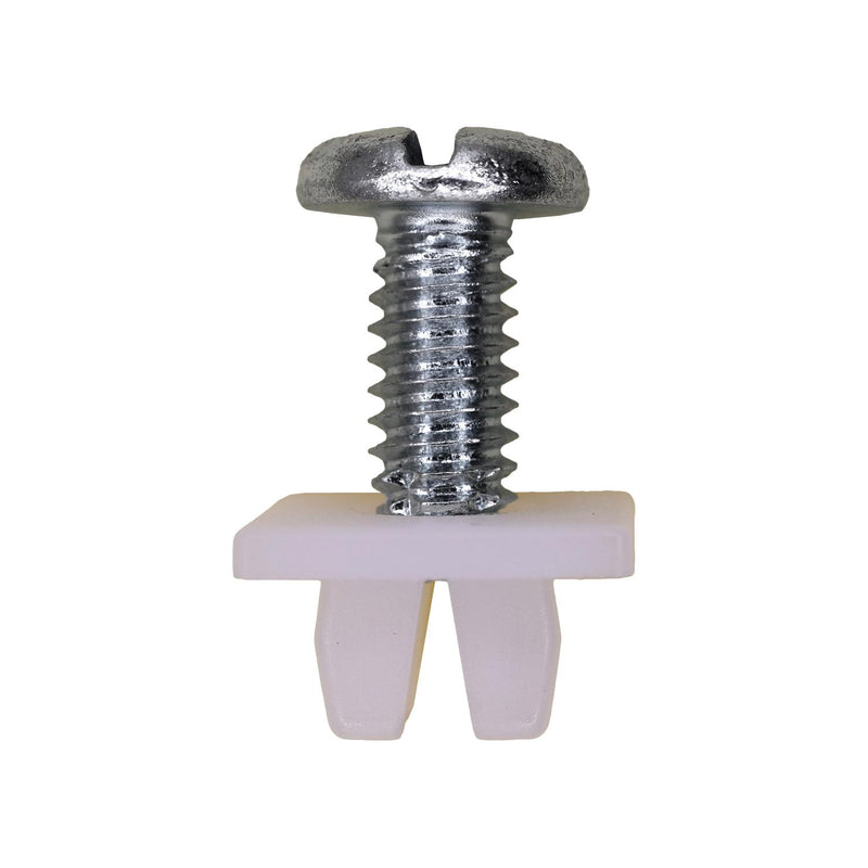 1/4"-20 Nylon Nut And Screw Assembly S, Zinc Chromate