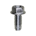 #12-24x1/2" Hex Head Washer Indented Type F Thread Cutting Screw, Zinc Chromate