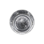 #12-24x1/2" Hex Head Washer Indented Type F Thread Cutting Screw, Zinc Chromate