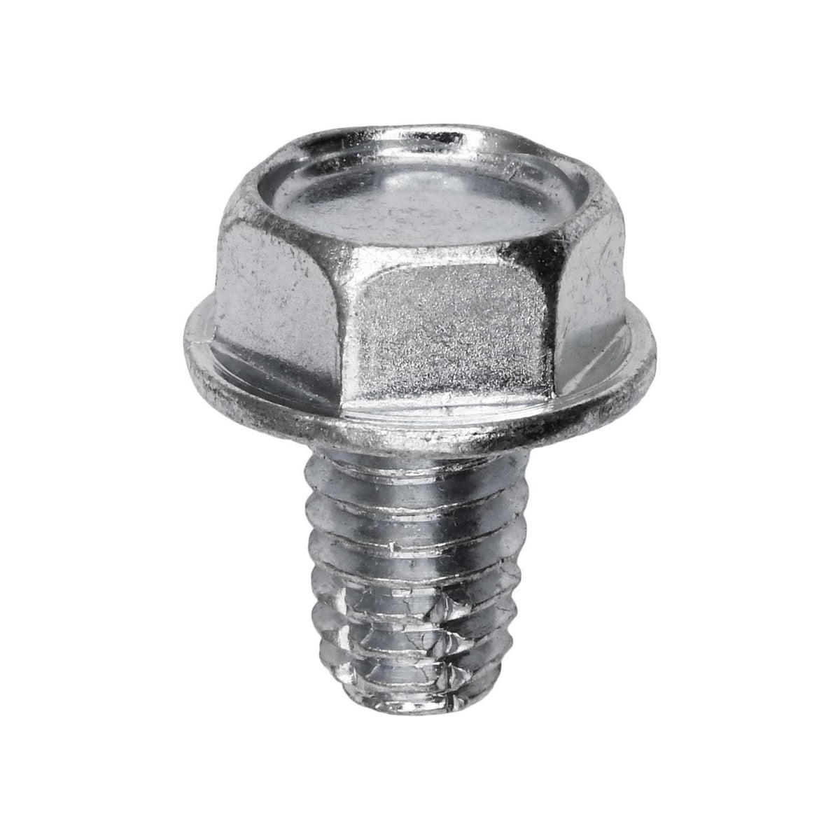 5/16"-18x1/2" Hex Head Washer Indented Type F Thread Cutting Screw, Zinc Chromate