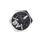 1/4"-20x3-1/2" Hex Head Grade 5 Cap Screw, Zinc Chromate