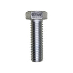 3/4"-10x2-1/2" Hex Head Grade 5 Cap Screw, Zinc Chromate