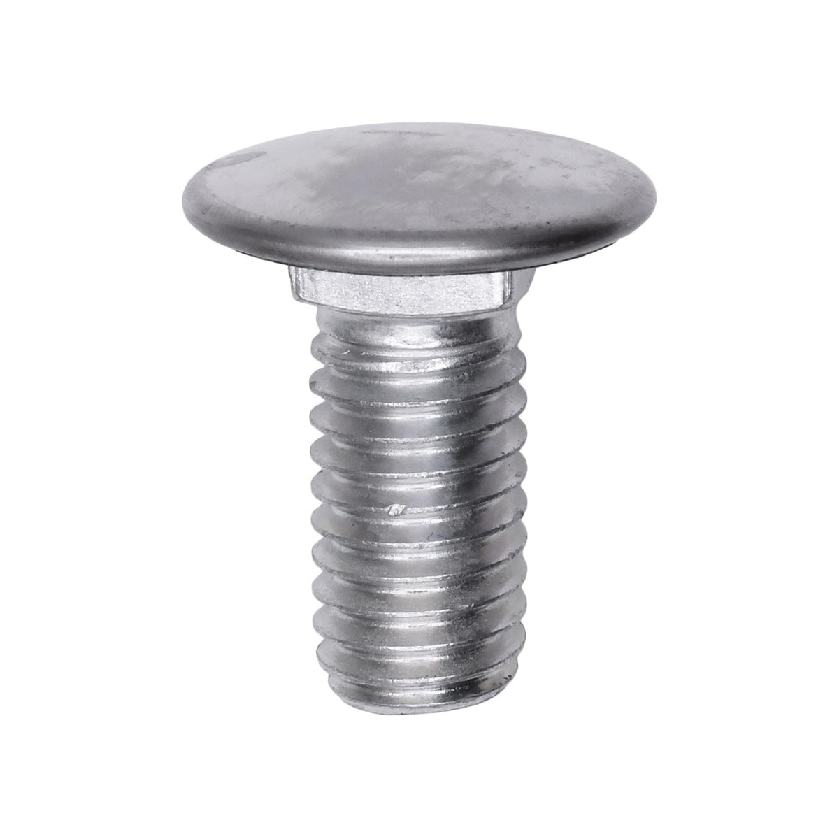 7/16"-14x1" Pan Head Bumper Bolt Stainless Steel Cap, Zinc
