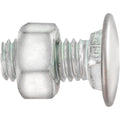 7/16"-14x1" Pan Head Bumper Bolt Stainless Steel Cap with Hex Nut, Zinc