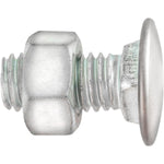7/16"-14x1" Pan Head Bumper Bolt Stainless Steel Cap with Hex Nut, Zinc