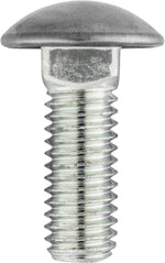 7/16"-14x7/8" Round Head Bumper Bolt Stainless Steel Cap, Zinc