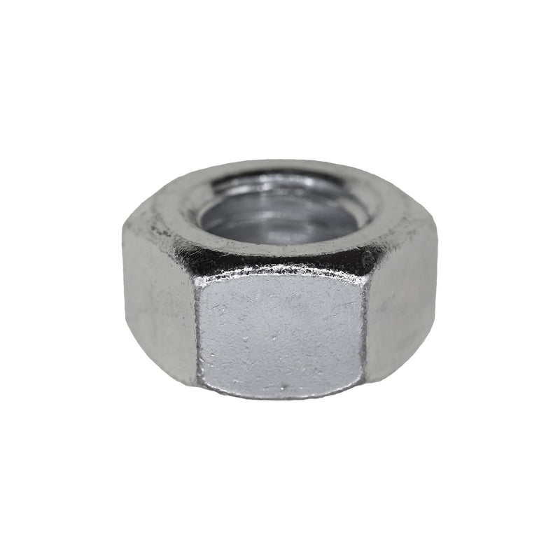 9/16"-12 USS Finished Hex Nut, Zinc