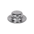 1/2" Washer Cap End Fastener Pushnut, 15/16" Washer, Zinc