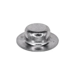 1/2" Washer Cap End Fastener Pushnut, 15/16" Washer, Zinc