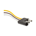 Pigtail Receptacle 3-Way Harness Connector Male