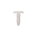 3/16"x5/8" White Nylon Double Head Weatherstrip Christmas Tree Retainer, 3/16"x1/2" Head