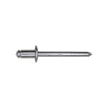 3/16"x9/32" Silver Dome Head Blind Rivet Aluminum/Steel, 1/16"-1/8" Grip, Aluminum Body, Steel Mandrel