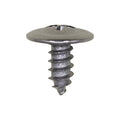 #8-18x3/8" Phillips Truss Head Spec Washer Type Ba Tapping Screw, Type A/AB, 7/16" Washer, Chrome