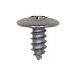 #8-18x3/8" Phillips Truss Head Spec Washer Type Ba Tapping Screw, Type A/AB, 7/16" Washer, Chrome