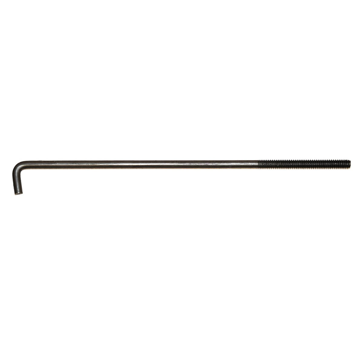1/4"-20 J Hook Battery Hold Down Bolt Plain with Nut, Unplated