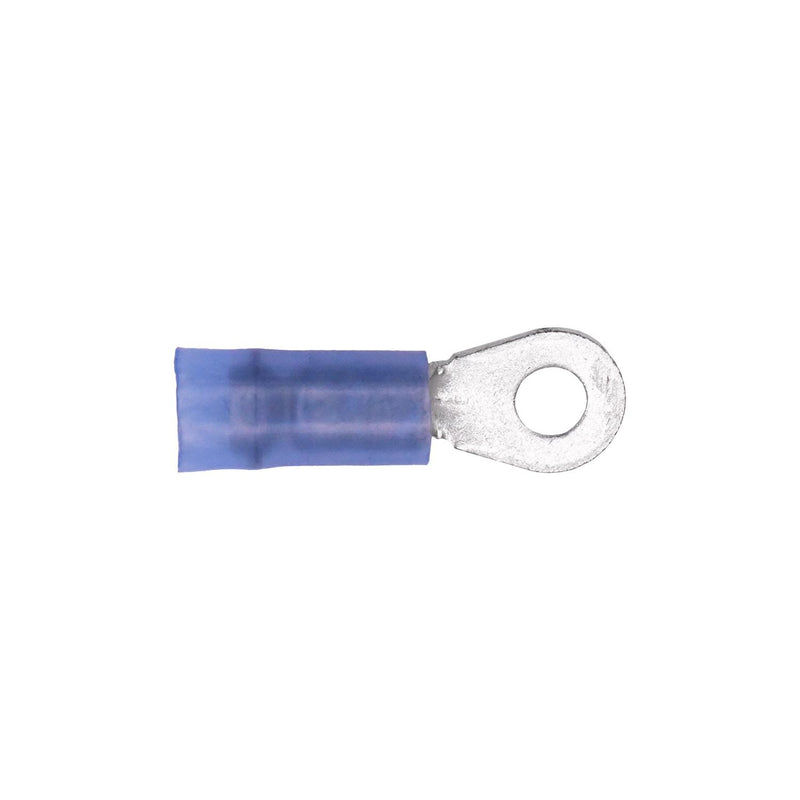 #4 Blue Solderless Ring Terminals, 16 to 14 Gauge