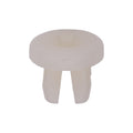 #6 or #8 White Nylon Headlight Door To Radiator Grille Anchor Nut Or