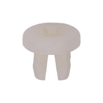 #6 or #8 White Nylon Headlight Door To Radiator Grille Anchor Nut Or