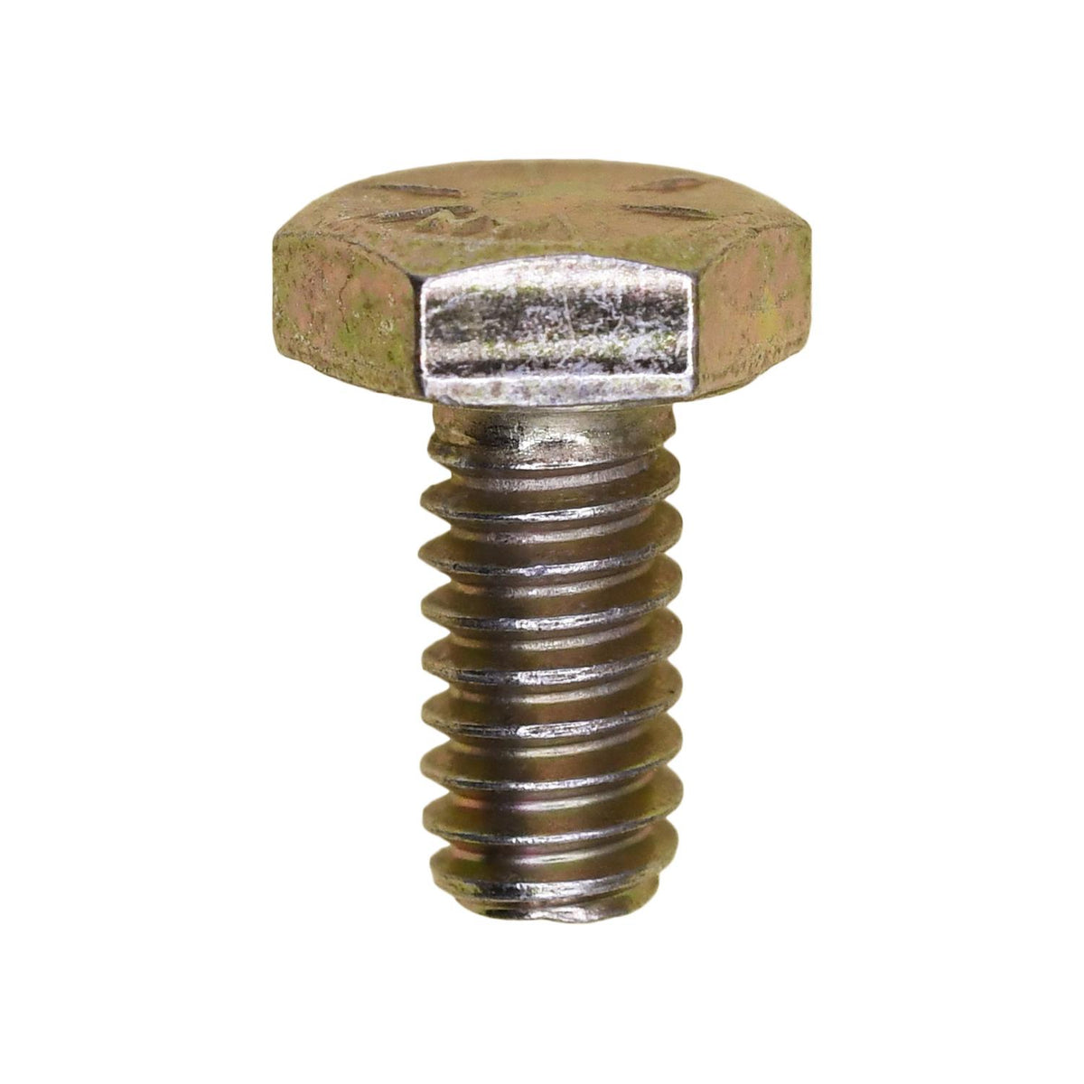 1/4"-20x1/2" Hex Head Grade 8 Cap Screw Alloy, Yellow Zinc Dichromate