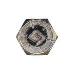 1/4"-20x1-1/2" Hex Head Grade 8 Cap Screw Alloy, Yellow Zinc Dichromate