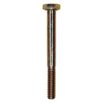 1/4"-20x2-1/2" Hex Head Grade 8 Cap Screw Alloy, Yellow Zinc Dichromate