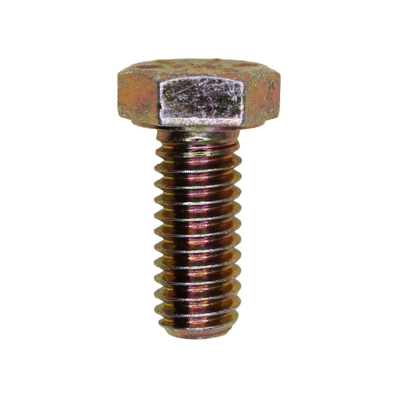 5/16"-18x3/4" Hex Head Grade 8 Cap Screw Alloy, Yellow Zinc Dichromate