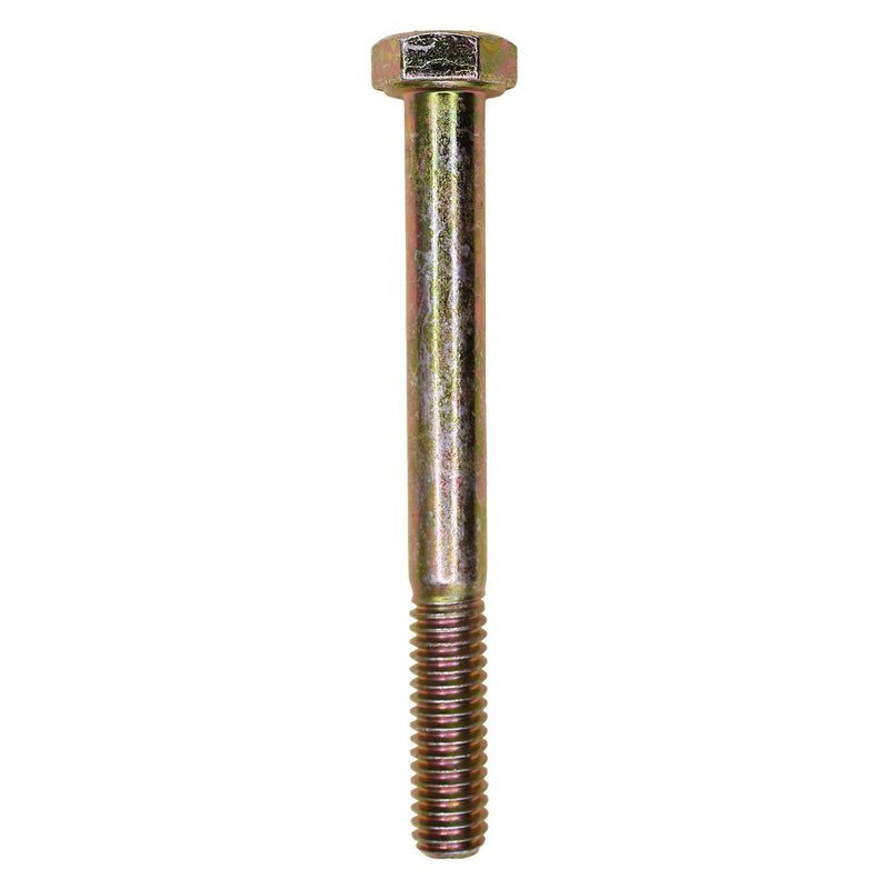 5/16"-18x3" Hex Head Grade 8 Cap Screw Alloy, Yellow Zinc Dichromate