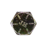 5/16"-18x3" Hex Head Grade 8 Cap Screw Alloy, Yellow Zinc Dichromate