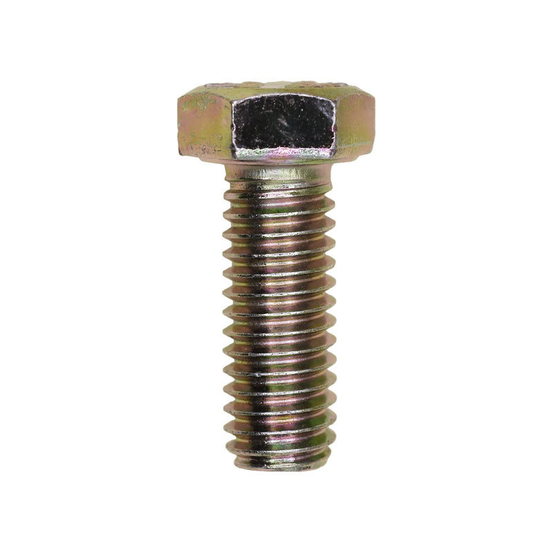 3/8"-16x1" Hex Head Grade 8 Cap Screw Alloy, Yellow Zinc Dichromate