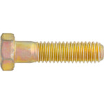 3/8"-16x1-1/2" Hex Head Grade 8 Cap Screw Alloy, Yellow Zinc Dichromate