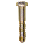 3/8"-16x2" Hex Head Grade 8 Cap Screw Alloy, Yellow Zinc Dichromate