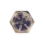 3/8"-16x2" Hex Head Grade 8 Cap Screw Alloy, Yellow Zinc Dichromate