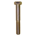 3/8"-16x2-1/2" Hex Head Grade 8 Cap Screw Alloy, Yellow Zinc Dichromate