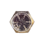 3/8"-16x2-1/2" Hex Head Grade 8 Cap Screw Alloy, Yellow Zinc Dichromate