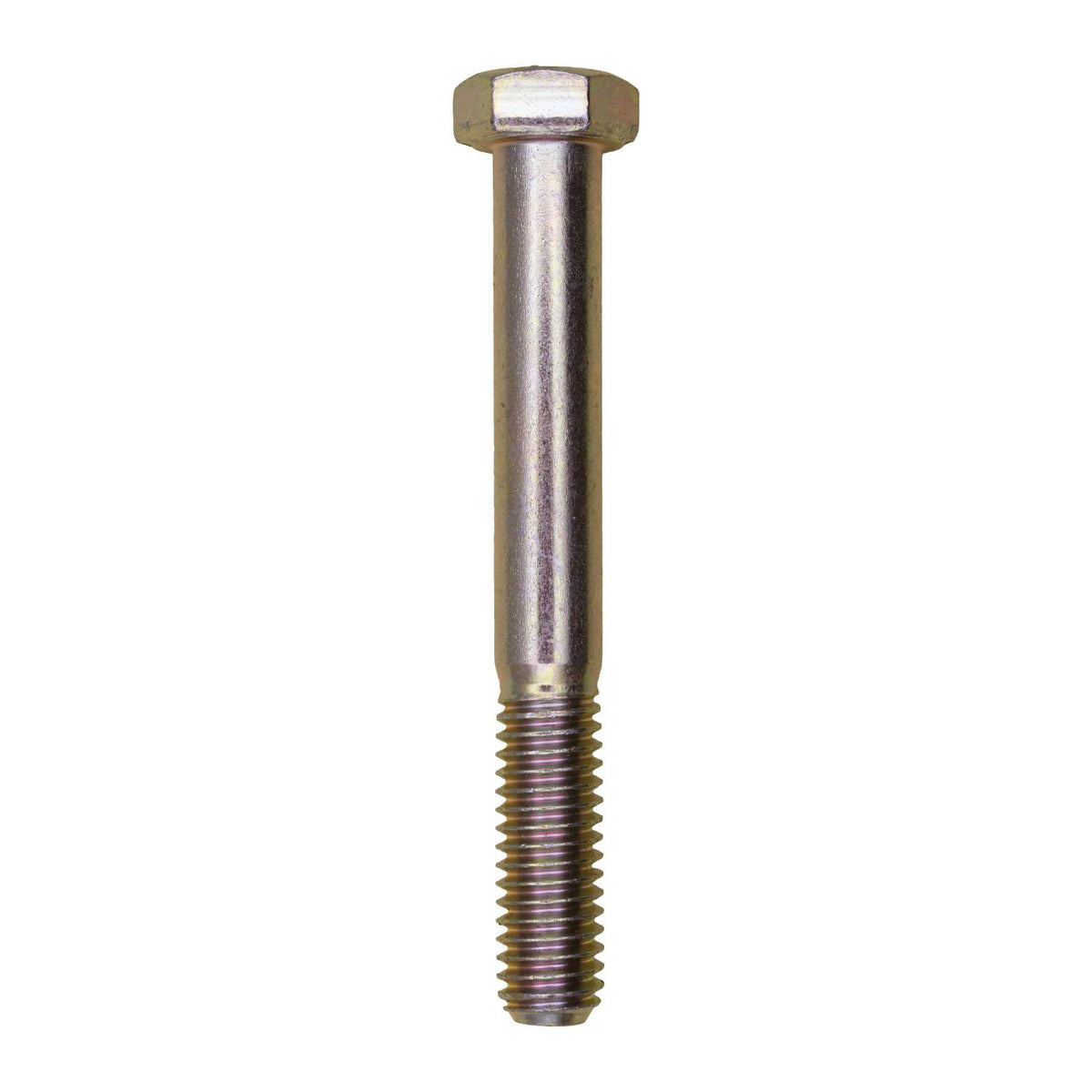 3/8"-16x3" Hex Head Grade 8 Cap Screw Alloy, Yellow Zinc Dichromate