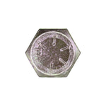 3/8"-16x3" Hex Head Grade 8 Cap Screw Alloy, Yellow Zinc Dichromate