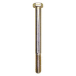 3/8"-16x4" Hex Head Grade 8 Cap Screw Alloy, Yellow Zinc Dichromate