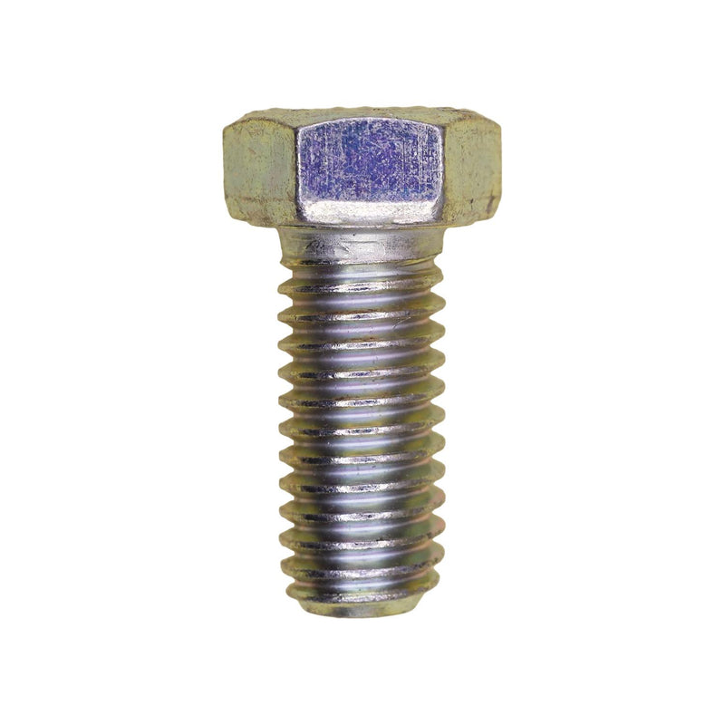 7/16"-14x1" Hex Head Grade 8 Cap Screw Alloy, Yellow Zinc Dichromate