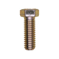 7/16"-14x1-1/4" Hex Head Grade 8 Cap Screw Alloy, Yellow Zinc Dichromate