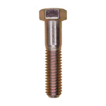 7/16"-14x2" Hex Head Grade 8 Cap Screw Alloy, Yellow Zinc Dichromate