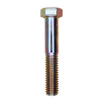 7/16"-14x2-1/2" Hex Head Grade 8 Cap Screw Alloy, Yellow Zinc Dichromate