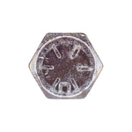 7/16"-14x3" Hex Head Grade 8 Cap Screw Alloy, Yellow Zinc Dichromate