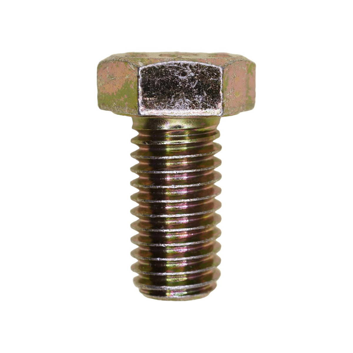 1/2"-13x1" Hex Head Grade 8 Cap Screw Alloy, Yellow Zinc Dichromate