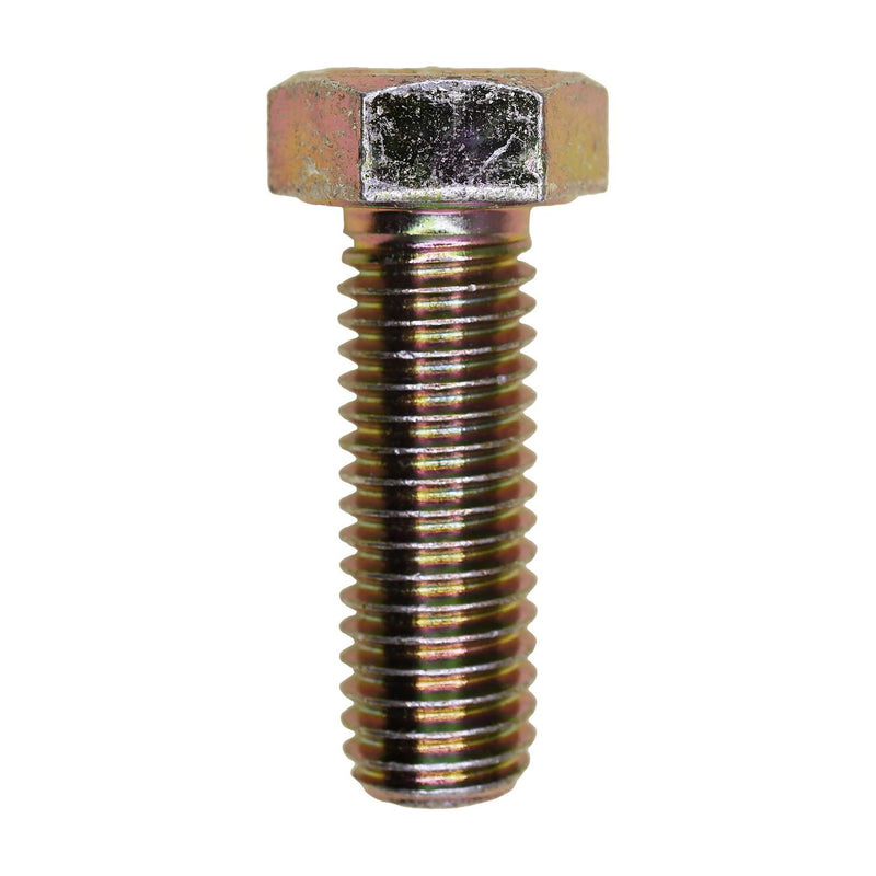 1/2"-13x1-1/2" Hex Head Grade 8 Cap Screw Alloy, Yellow Zinc Dichromate