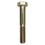 1/2"-13x3" Hex Head Grade 8 Cap Screw Alloy, Yellow Zinc Dichromate