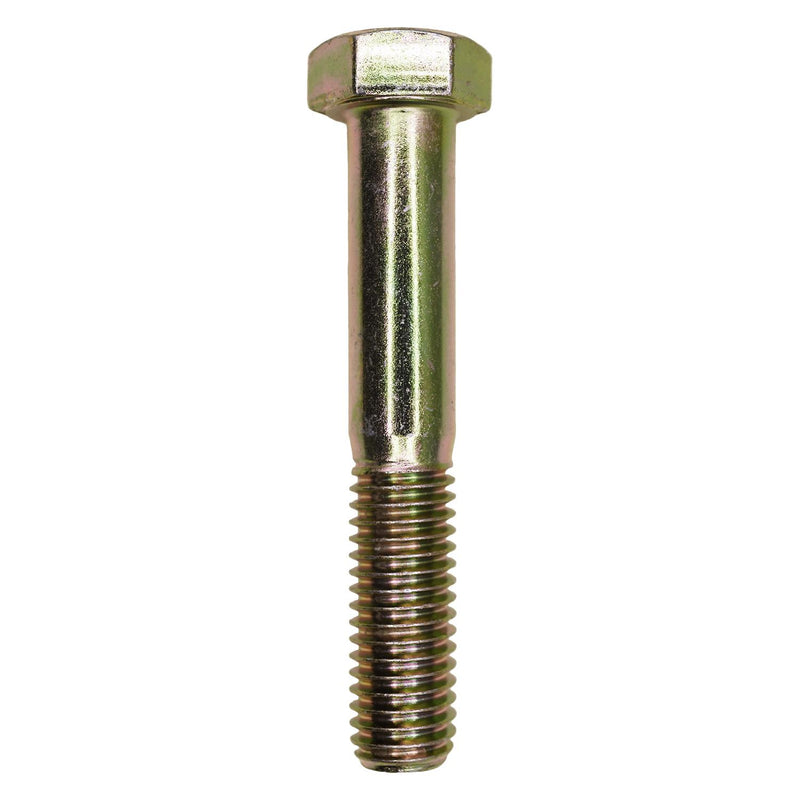 1/2"-13x3" Hex Head Grade 8 Cap Screw Alloy, Yellow Zinc Dichromate